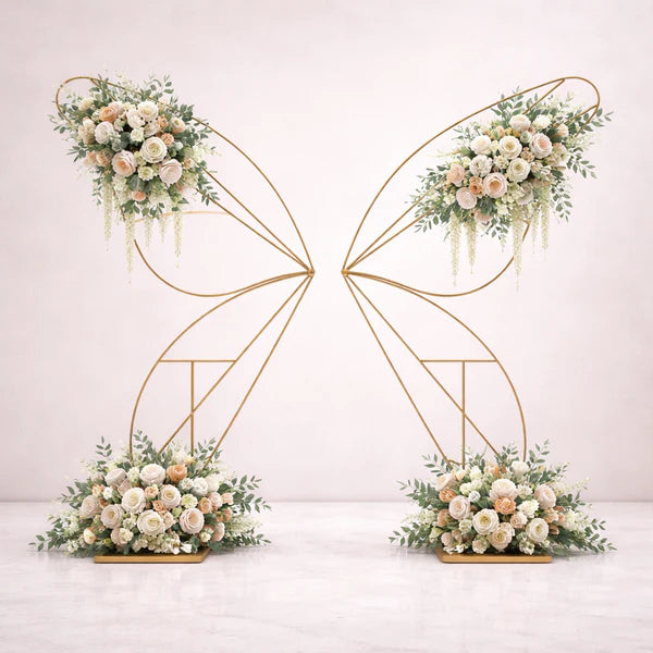 Wedding Butterfly Metal Stand, 5 ft