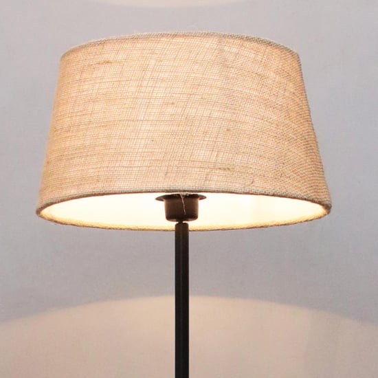 “Modern Floor Lamp with Dual Shelves | Minimalist Standing Lamp with Storage for Living Room & Bedroom”