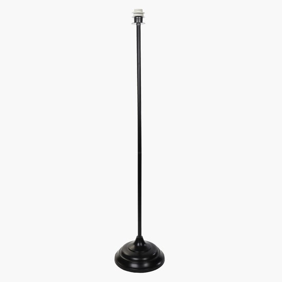 “Luxury Standing Floor Lamp with Red Fabric Shade – Stylish Light for Home Decor & Living Room