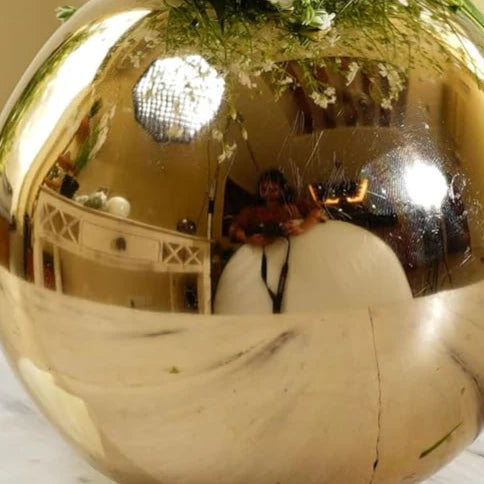 Modern Gold Decorative Vase for Floral Displays