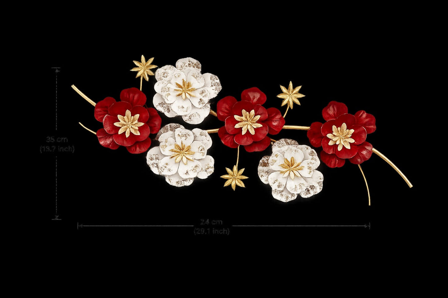 Metal Flower Wall Art
