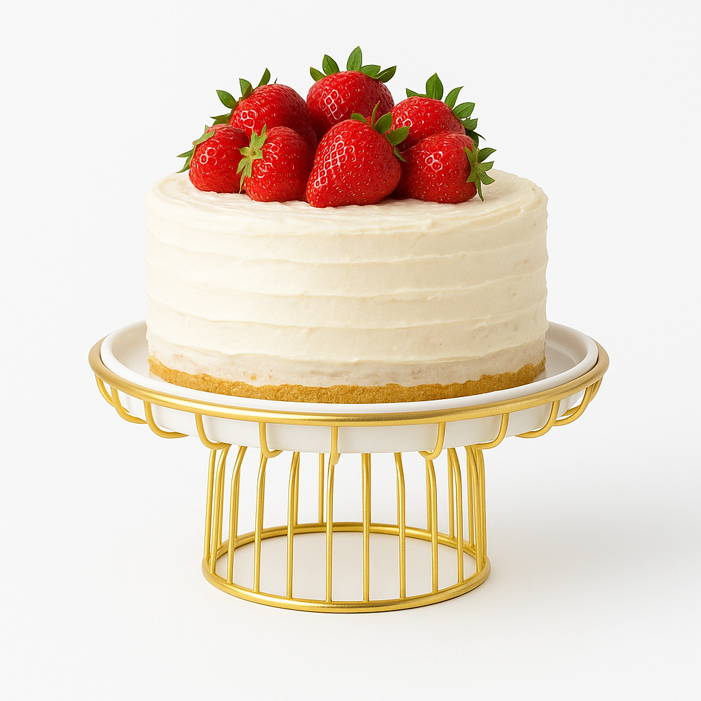 Luxury Gold Metal Cake Stand