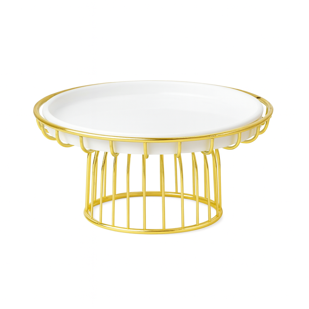 Luxury Gold Metal Cake Stand