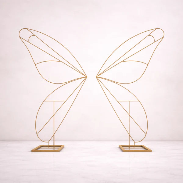 Wedding Butterfly Metal Stand, 5 ft