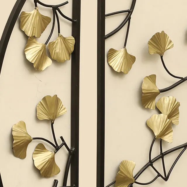 Cyclic Blossom Metal Wall Accent